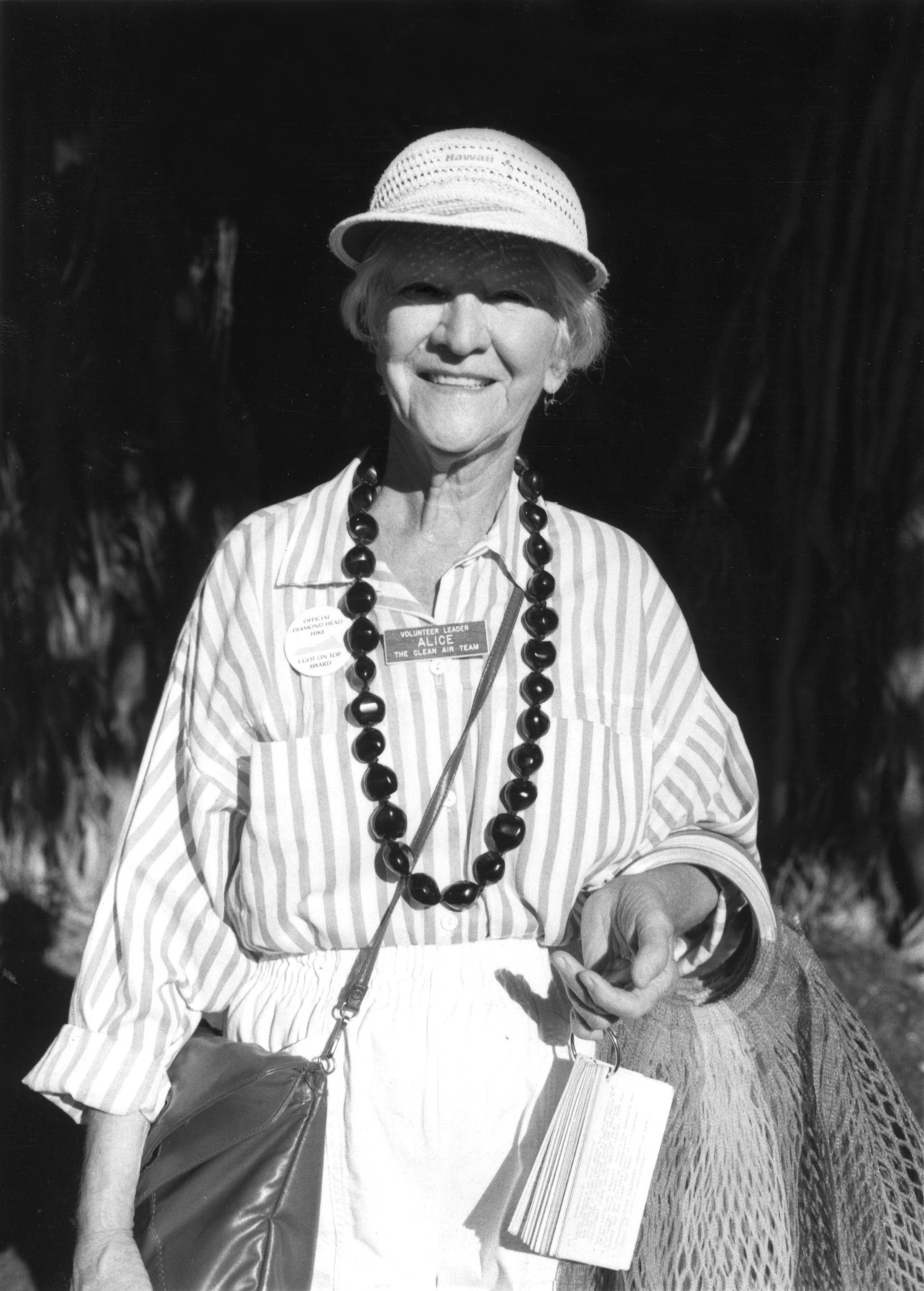 Alice Fraser, a member of the Clean Air Team